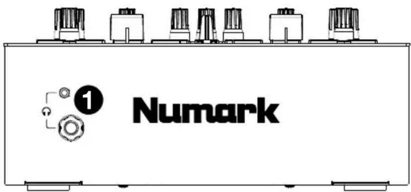 NUMARK Scratch - Panneau avant - 1