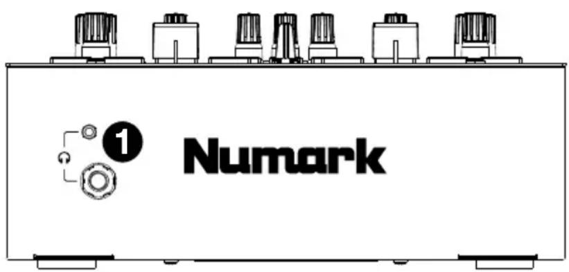 NUMARK Scratch - Panel frontal - 1