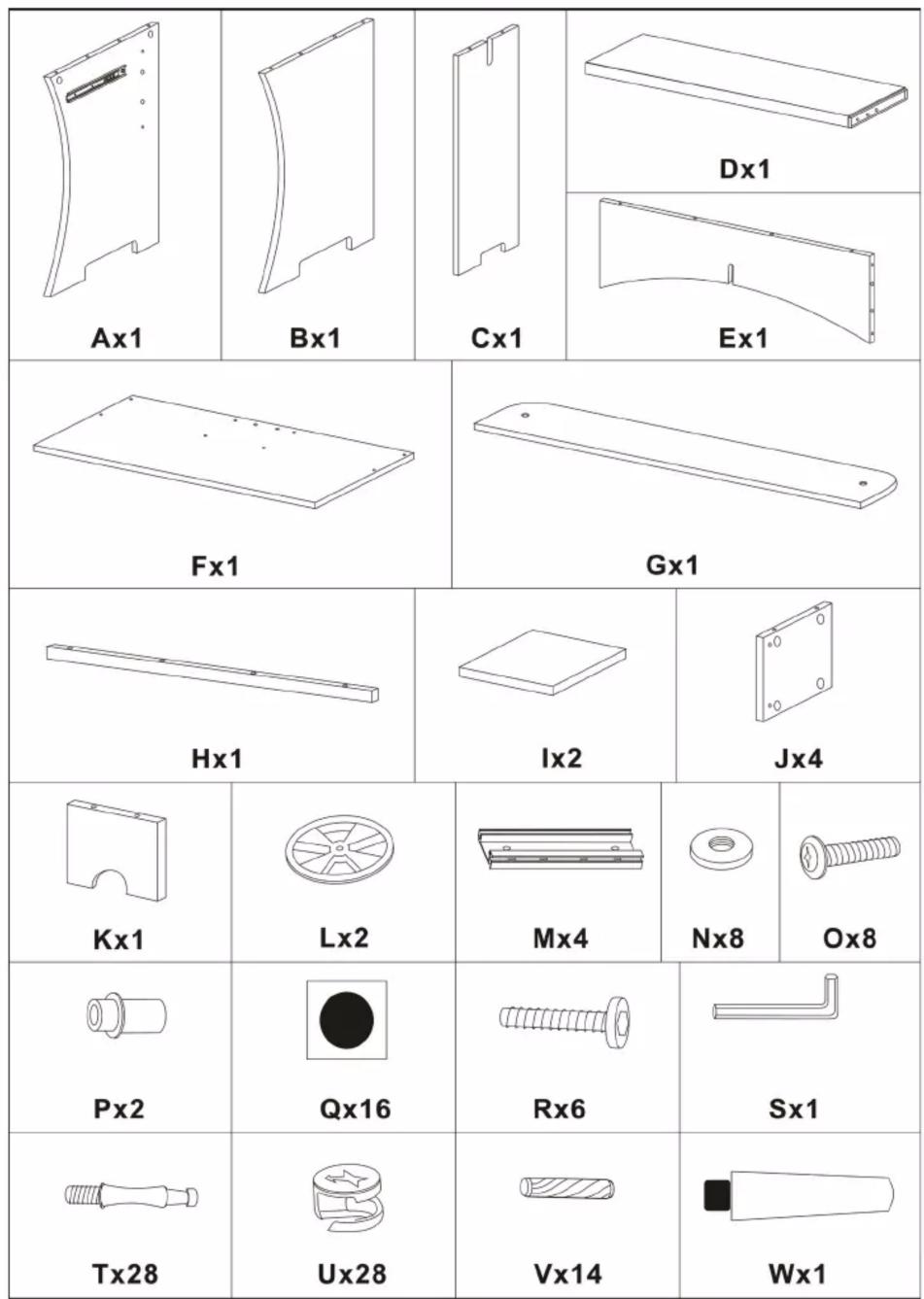 Glorious Workbench - Éléments constitutifs - 1