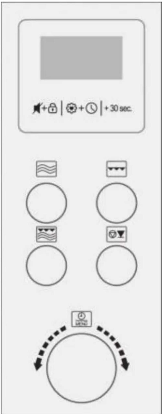 SEVERIN HV 7146 - Kontrollpanelens detailjer - 1
