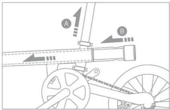 Xiaomi Mi Qicycle Folding Bike - Installation et désinstallation de la batterie - 1