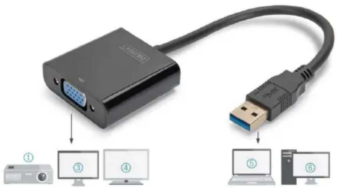 Digitus DA70840 - Schéma de connexion - 1