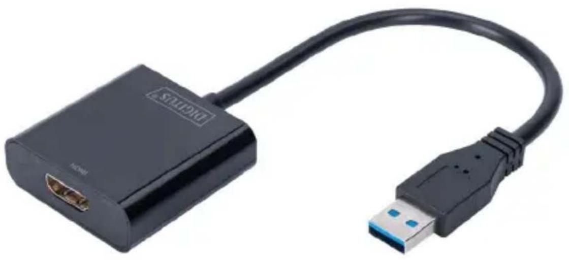Digitus DA70841 - Adaptateur graphique USB-A 3.2 Gen 1 vers HDMI - 1