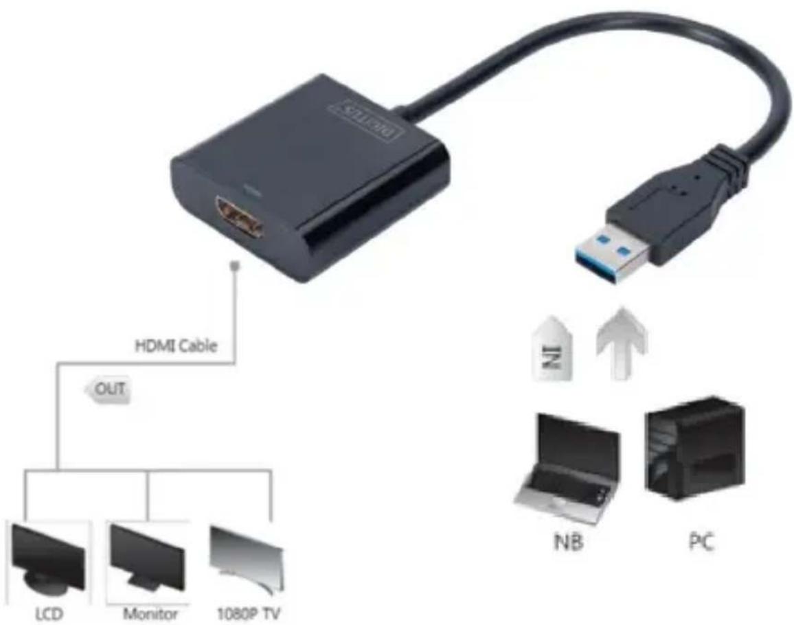 Digitus DA70841 - Schéma de connexion - 1
