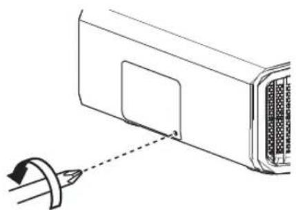 JVC DLANX5 - Retirez le couvercle de la lampe - 1