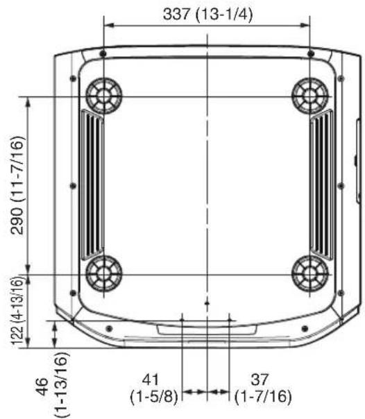 JVC DLANX7 - Face inférieure - 1