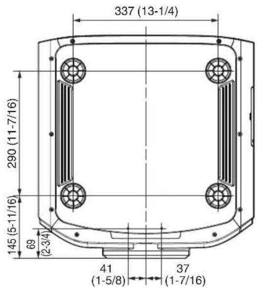 JVC DLANX7 - Dimensions - 2