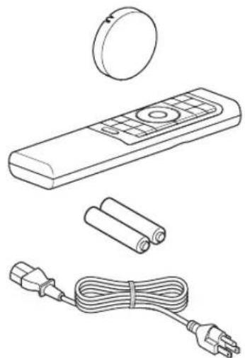 JVC DLANX7 - Vérifier les accessoires - 1