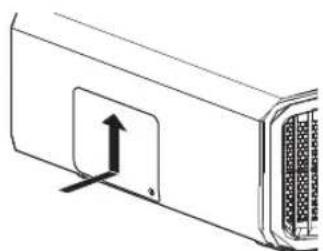 JVC DLANX7 - Fixez le couvercle de lampe - 1