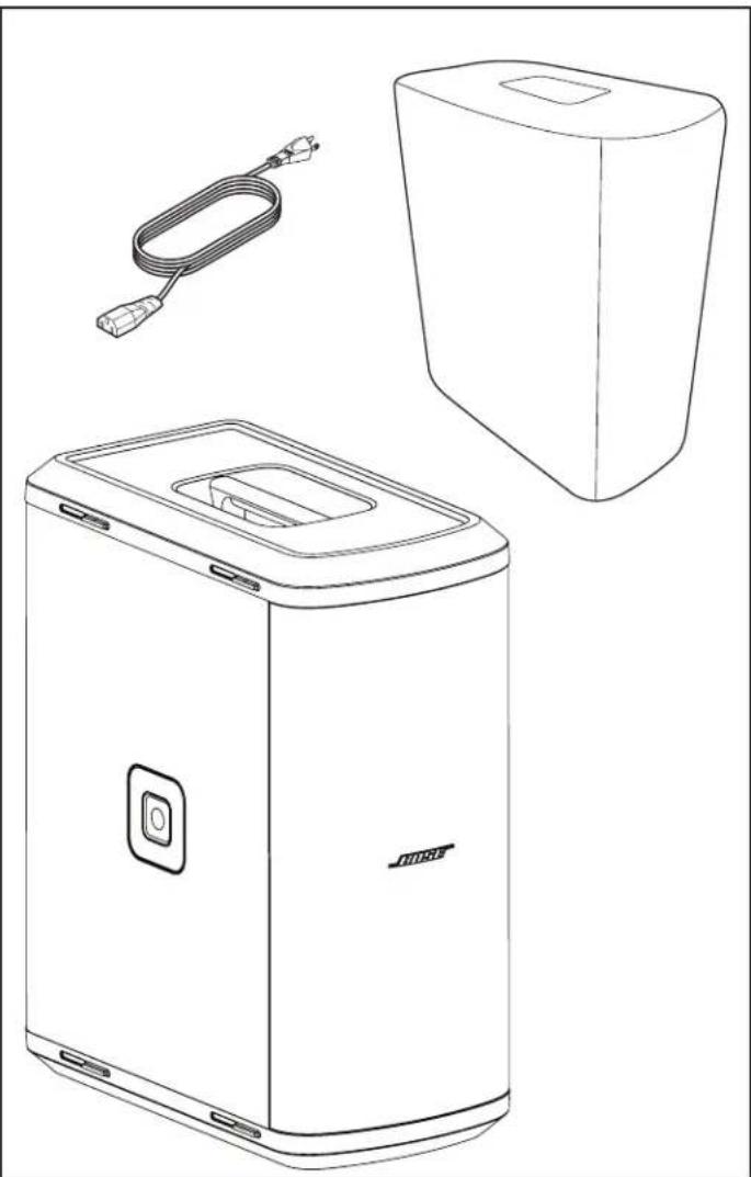 BOSE Sub1 - Contenu de l'emballage - 2