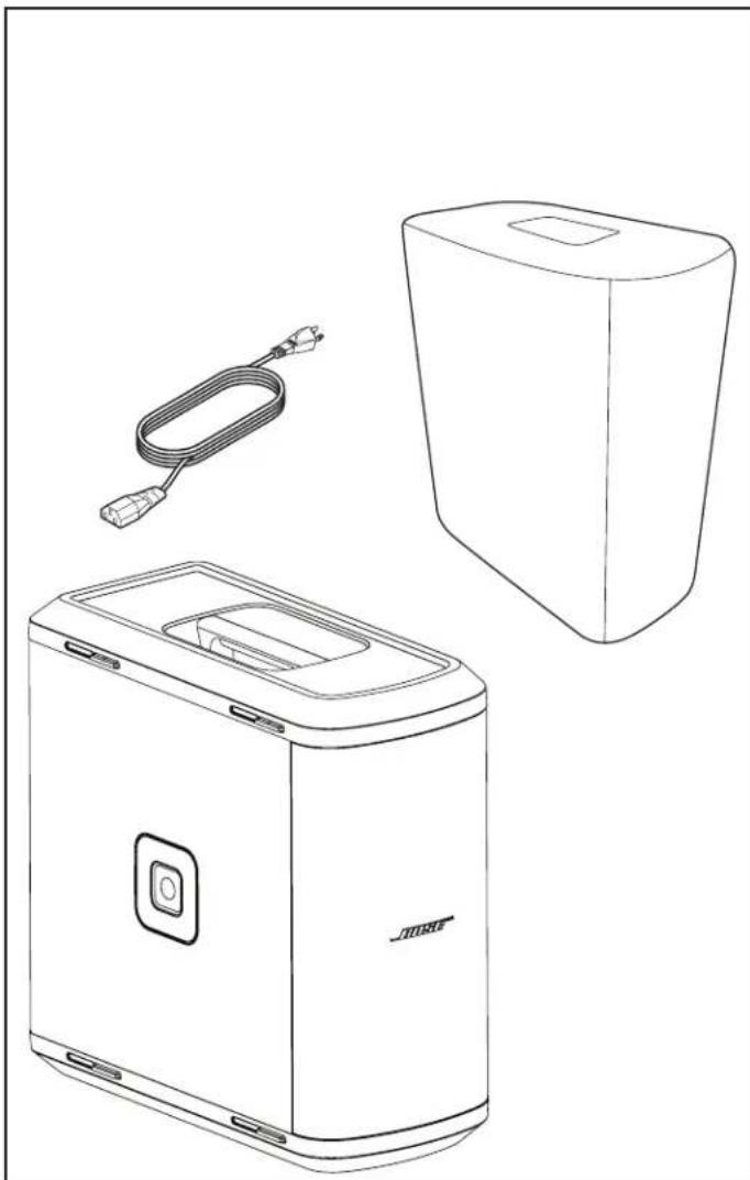 BOSE Sub1 - Zawartosci opakowania - 1