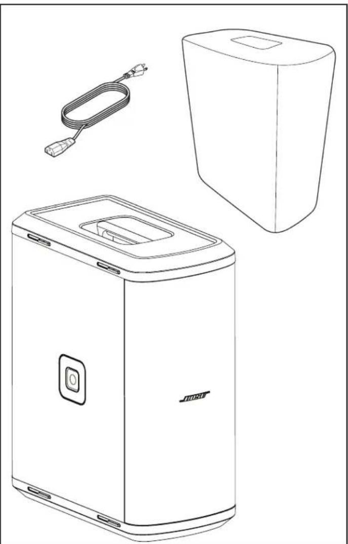 BOSE Sub1 - 包装内容物 - 2