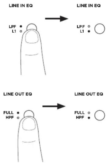 BOSE Sub1 - EQ for linjeing - 1