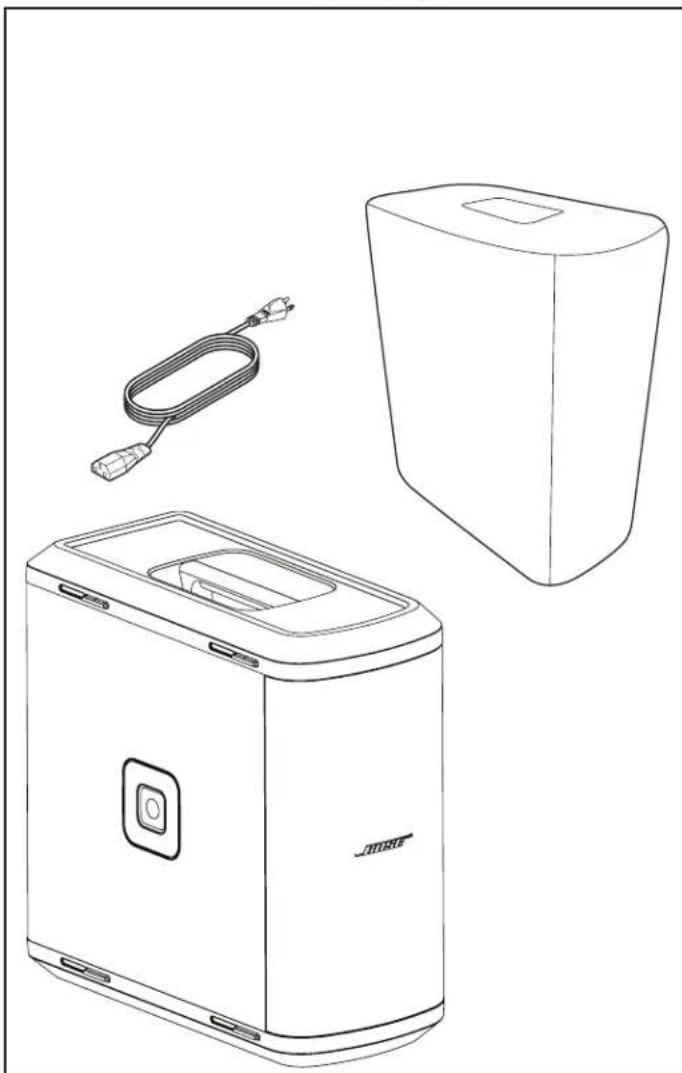 BOSE Sub1 - Contenido de la caja - 1