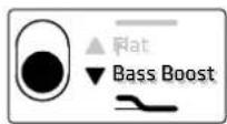 HK AUDIO Lucas 2K15 - Commutateur « flat/boost - 2