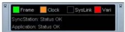 STEINBERG Nuendo SyncStation - Das Fenster »SyncStation Status« in Nuendo - 1