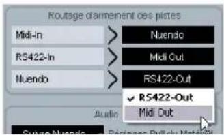 STEINBERG Nuendo SyncStation - Modification de l'armement des pistes USB dans Nuendo - 1