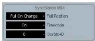 STEINBERG Nuendo SyncStation - Vornehmen der Einstellungen in Nuendo - 1