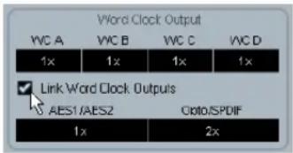 STEINBERG Nuendo SyncStation - Changing the word clock output in Nuendo - 2
