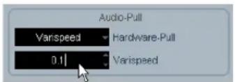 STEINBERG Nuendo SyncStation - Varispeed in Nuendo - 1