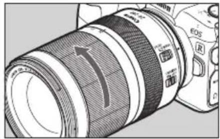 CANON RF 24240mm f46.3 IS USM - Fixer la bague de zoom - 2