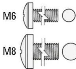 Secura QLT35 - Select TV Screw Diameter - 1