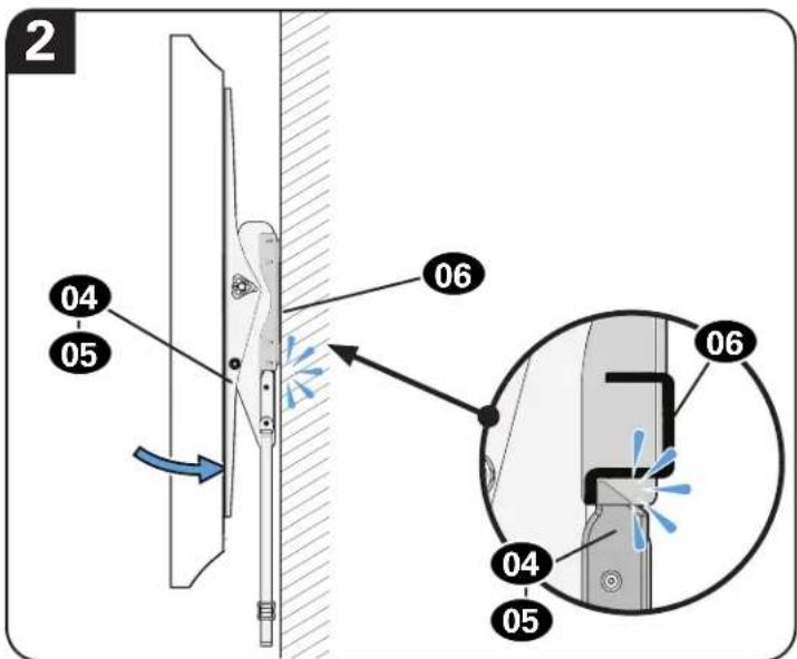 Secura QLT35 - STEP 3: Attach TV to Wall Plate - 3