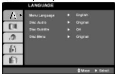 LG DV7811E1S - LANGUAGE (Taal) - 1