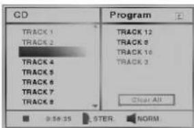 LG DV6812E1 - Geprogrammeerde weergave van een audio CD en MP3-disc - 1