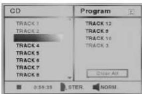 LG DS6512E1 - Geprogrammeerde weergave van een audio CD en MP3-disc - 1