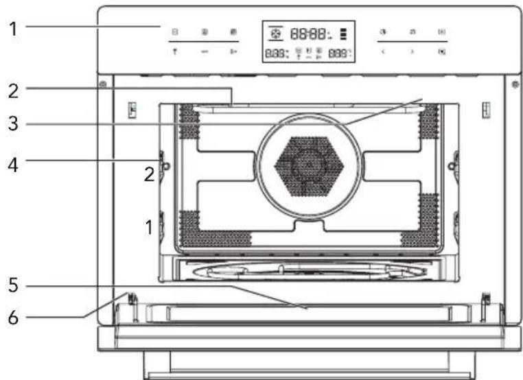 Pelgrim MAC214GLS - Appliance description - 1