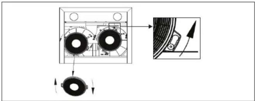 Pelgrim OWA206RVS - Remplacement des filtres à charbon - 1