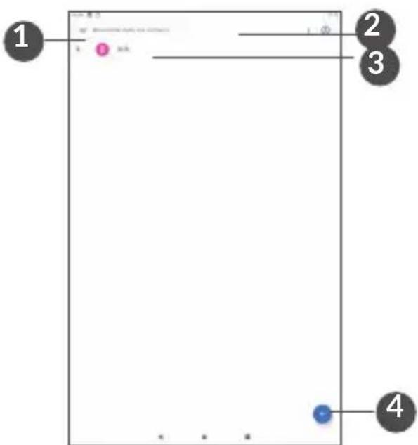 ALCATEL 1T10 Smart - Consultantos Contacts - 1