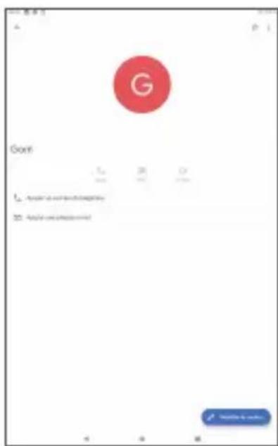 ALCATEL TKEE MAX - Modifier vos contacts - 1