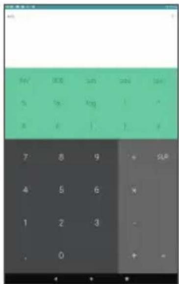 ALCATEL TKEE MAX - Calculatrice - 1