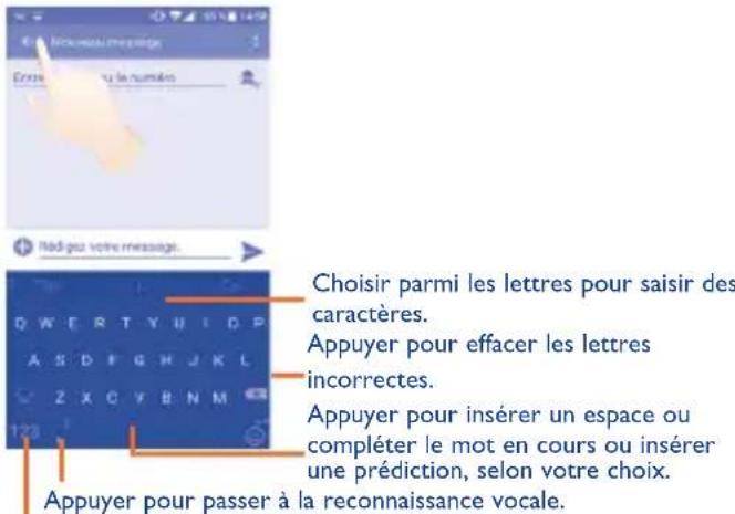 ALCATEL One Touch Pop Star - Changer l'orientation du clavier à l'écran - 2