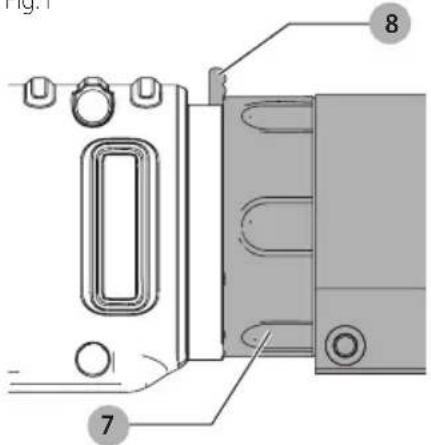 DEWALT DCS496 - Cabezal giratorio (Fig. I, J) - 1