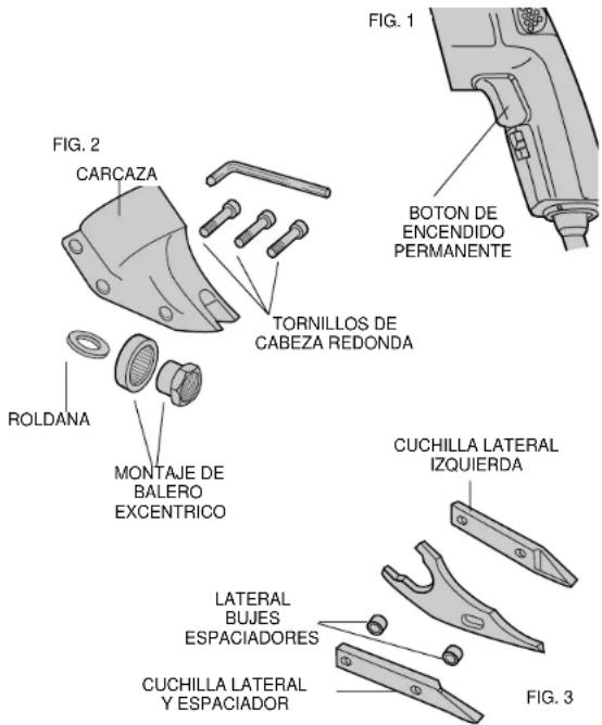 DEWALT DW890 - Desensamblaje y ensamblaje (figuras 2 y 3) - 1