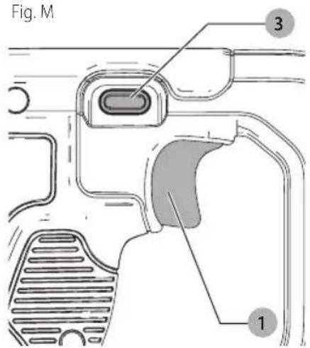 DEWALT DCS491 - Variable Speed Switch (Fig. M) - 1