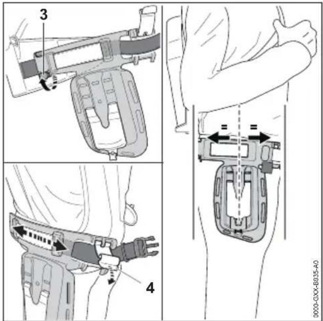 STIHL BGA 200 - Komfort-Tragsystem anbauen - 3