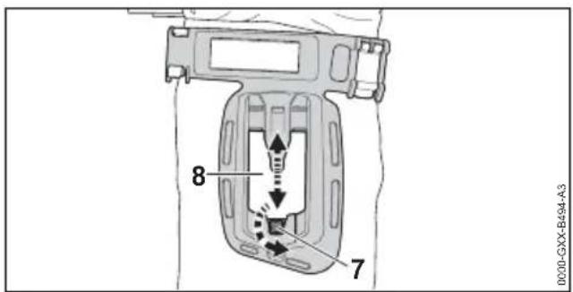 STIHL BGA 200 - Montare il sistema di trasporto comfort - 4