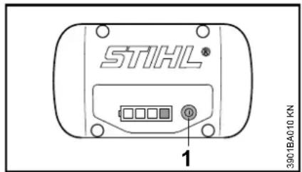 STIHL BGA 85 - LEDs na bateria - 1