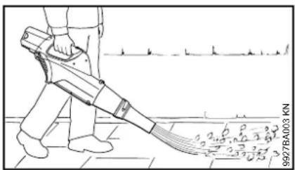 STIHL BGA 85 - Bruk - 1