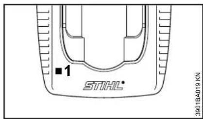 STIHL BGA 85 - Koble Iadeapparatet til strøm - 2