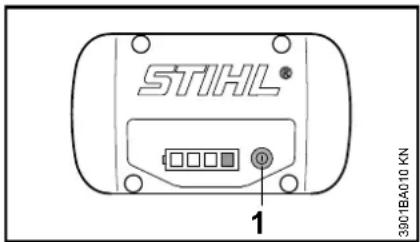 STIHL BGA 85 - DEL sur la batterie - 1