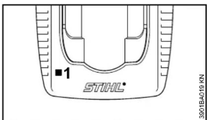 STIHL BGA 85 - Laturin sahkoliitantä - 2