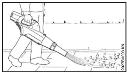 STIHL BGA 85 - Anwendung - 1