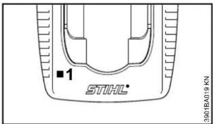 STIHL BGA 85 - Branchement électrique du chargeur - 2