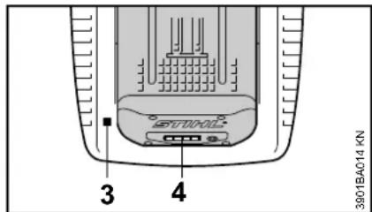 STIHL BGA 85 - Naładować akumulator - 2