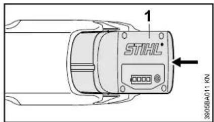 STIHL BGA 85 - Switching On - 1